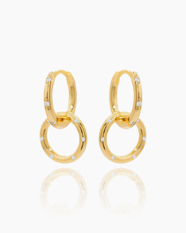 Riana Gold Huggies | Penny Pairs