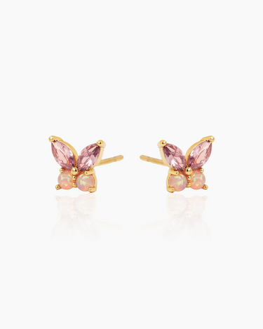 Wicked x Penny Pairs Butterfly Gold Studs | Penny Pairs