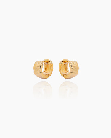 Freya Gold Huggies | Penny Pairs