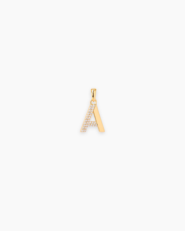 Letter Gold Charm | Penny Pairs