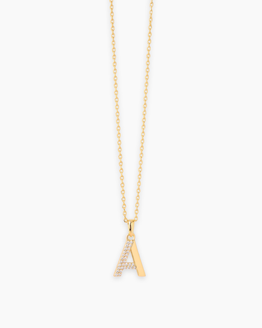 Letter Gold Necklace | Penny Pairs