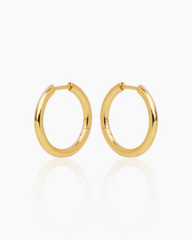 Alma Gold Hoops | Penny Pairs