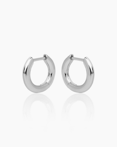 Ana Silver Huggies | Penny Pairs