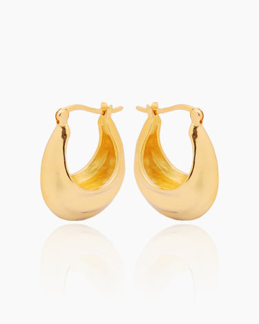 Arden Gold Hoops | Penny Pairs