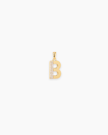 Letter Gold Charm | Penny Pairs