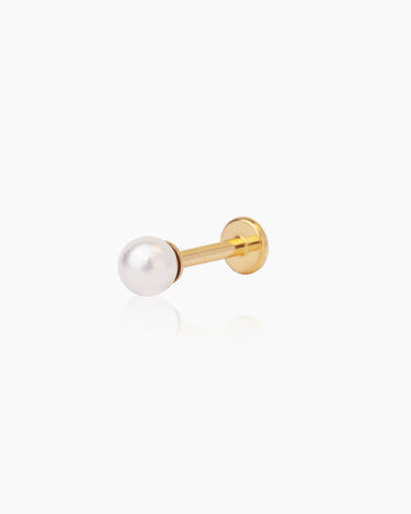 Bea Gold Flatback Stud | Penny Pairs