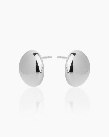 Monroe Silver Studs | Penny Pairs