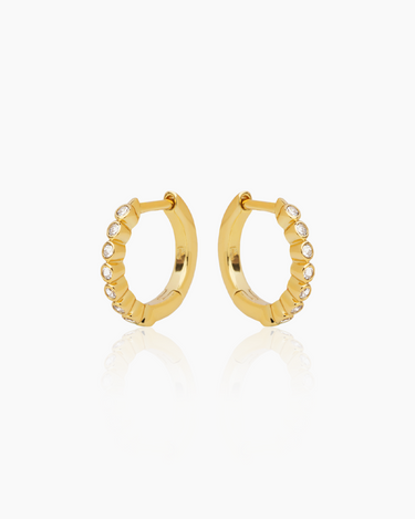 Beth Gold Huggies | Penny Pairs