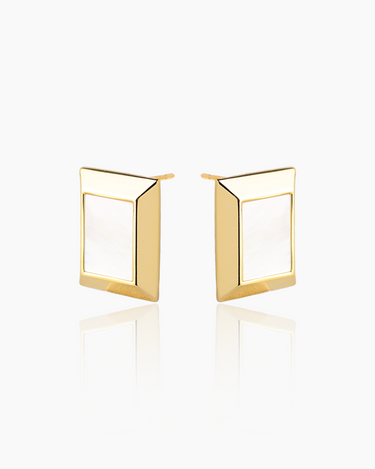 Blanca Gold Studs | Penny Pairs