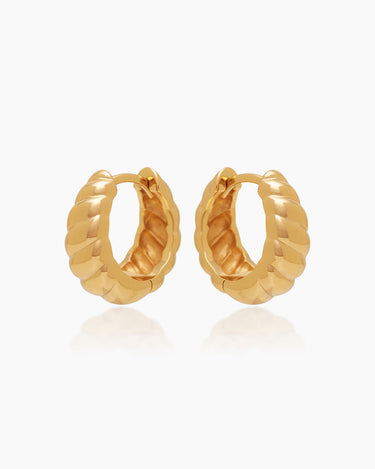 Candice Gold Hoops | Penny Pairs