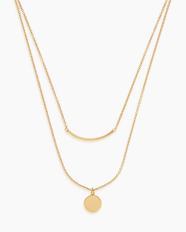 Alexa Gold Necklace | Penny Pairs