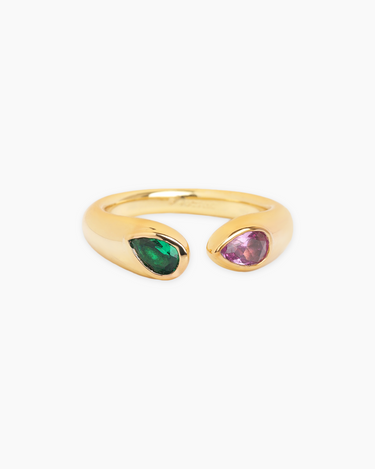 Wicked x Penny Pairs Duet Gold Ring | Penny Pairs