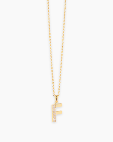 Letter Gold Necklace | Penny Pairs