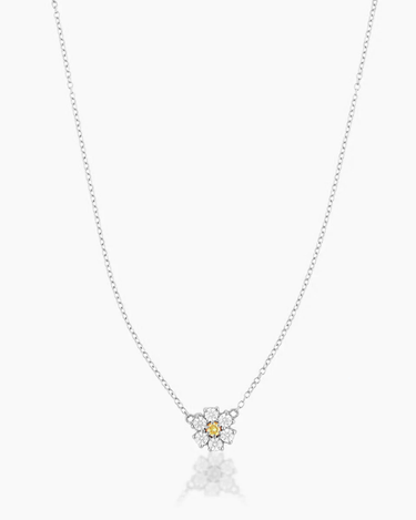 Flora Silver Necklace | Penny Pairs