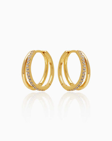 Gemma Gold Hoops | Penny Pairs