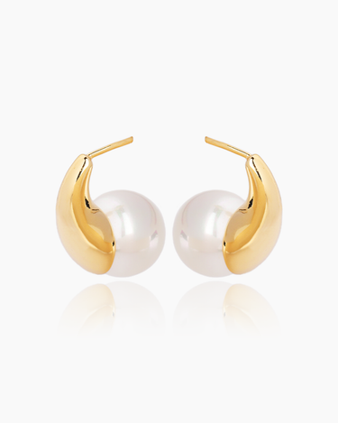 Georgina Gold Studs | Penny Pairs
