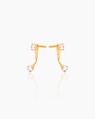 Gina Gold Studs | Penny Pairs