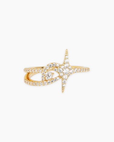Wicked x Penny Pairs Glimmer Gold Ring | Penny Pairs