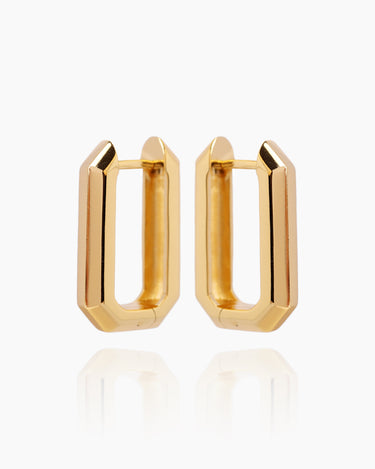 Greta Gold Hoops | Penny Pairs