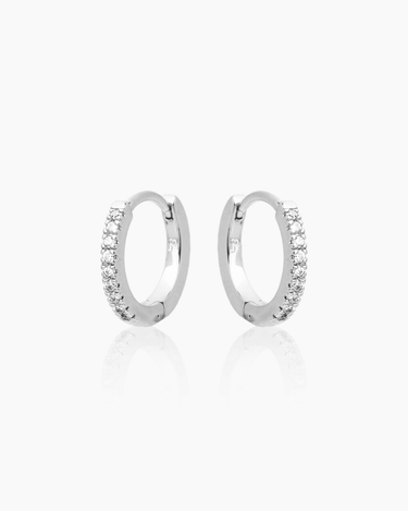 Amelie Silver Huggies | Penny Pairs