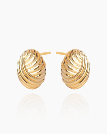 Beatrice Gold Studs | Penny Pairs