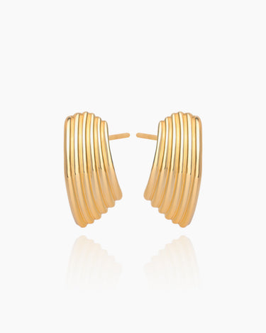 Patricia Gold Studs | Penny Pairs