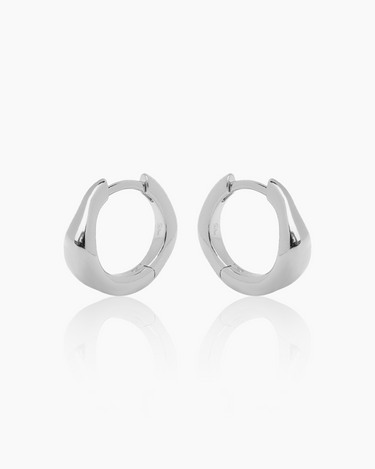 Jean Silver Huggies | Penny Pairs