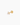 Kat Gold Flatback Stud | Penny Pairs