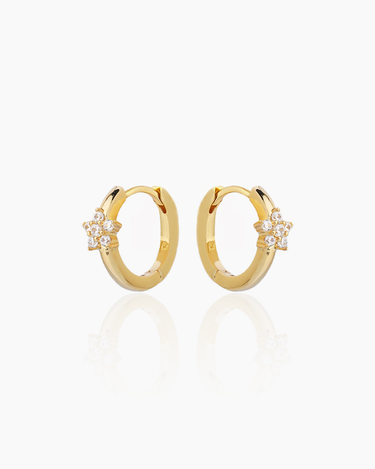Lily Gold Huggies | Penny Pairs