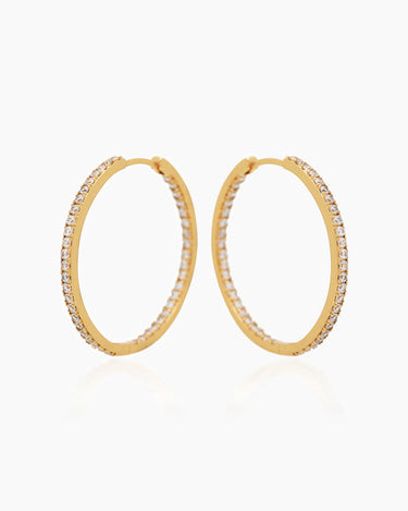 Madonna Gold Hoops | Penny Pairs