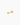 Mon Gold Flatback Stud | Penny Pairs