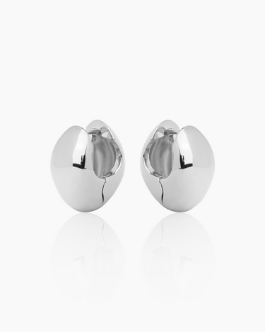 Nella Silver Huggies | Penny Pairs