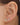 Mae Diamond White Gold Flatback Stud | Penny Pairs