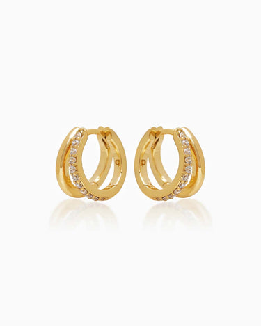 Nessa Gold Huggies | Penny Pairs