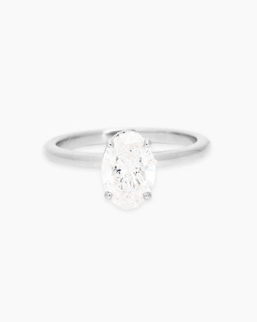 Olivia Diamond White Gold Ring | Penny Pairs