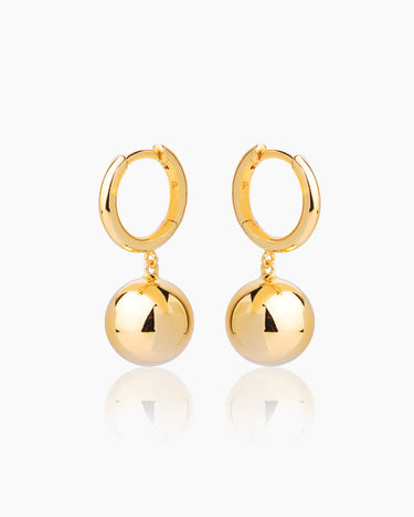 Rowena Gold Huggies | Penny Pairs