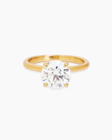 Reina Diamond Yellow Gold Ring | Penny Pairs