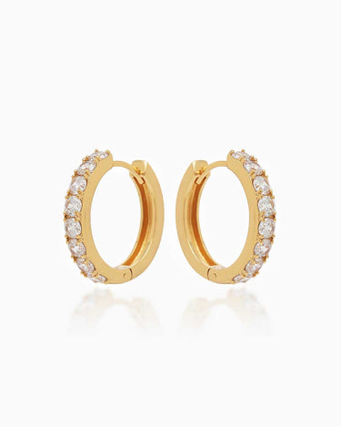 Rizzie Gold Hoops | Penny Pairs