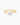 Romina Diamond Yellow Gold Ring | Penny Pairs
