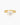 Rowena Diamond Yellow Gold Ring | Penny Pairs