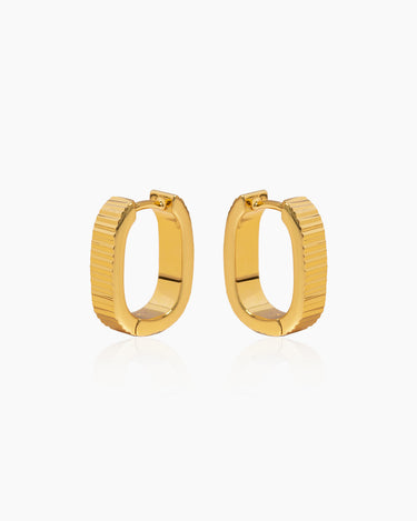 Sabrina Gold Huggies | Penny Pairs