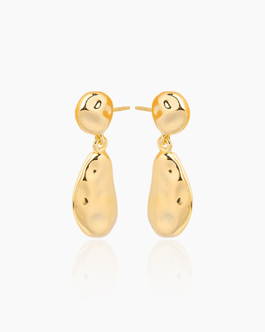 Sadie Gold Studs | Penny Pairs