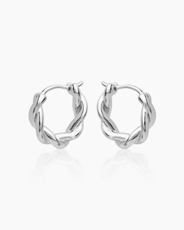 Tilda Silver Hoops | Penny Pairs