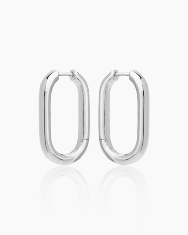 Venus Silver Hoops | Penny Pairs