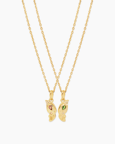Wicked x Penny Pairs Friendship Gold Necklace Set | Penny Pairs