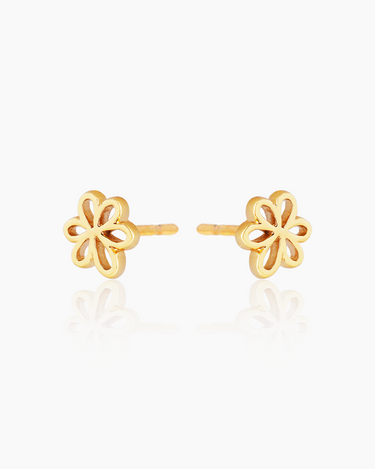 Yana Gold Studs | Penny Pairs