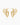 Angelina Gold Hoops | Penny Pairs