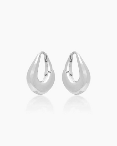 Frida Silver Hoops | Penny Pairs