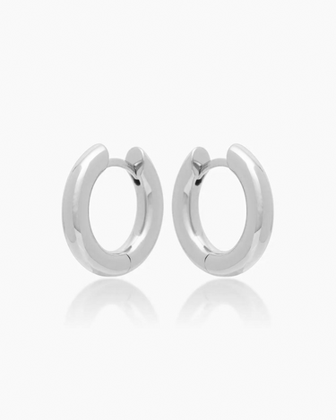 Hayden Silver Hoops | Penny Pairs