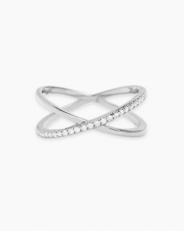 Lexi Silver Ring | Penny Pairs